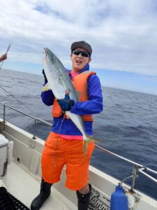 大漁！一笑スタッフ、古平で海の大物と格闘の巻🐟