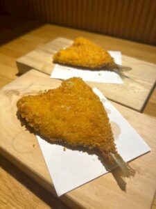 【オープン当時から変わらぬ味】お客様を笑顔にする一笑の自慢のお通し「アジフライ」🐟✨