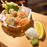 【オープン当初からの人気商品】日本酒と合わせたい大人のご褒美「筋子の天ぷら」🍶✨