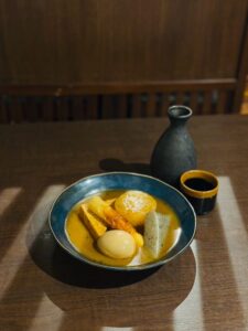 【本店限定】ここでしか食べられない奇跡のコラボ！「スープカレーおでん」爆誕🍢